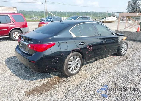 2015 Infiniti Q50 from USA, damaged, VIN JN1BV7AP5FM334429
